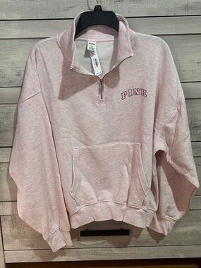 Victoria’s Secret PINK Quarter Zip Pullover Size M